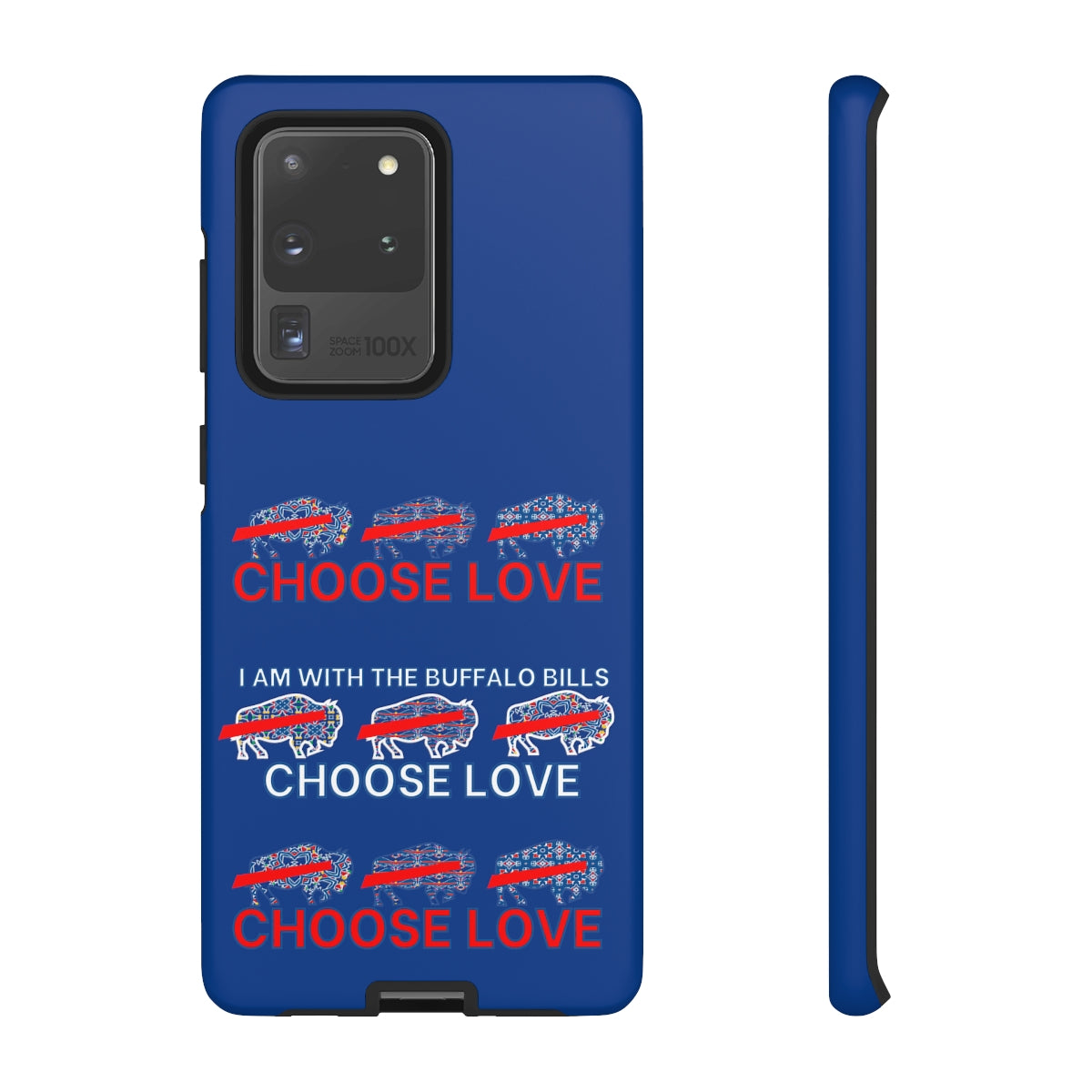 Choose Love Buffalo Bills Tough Phone Cases