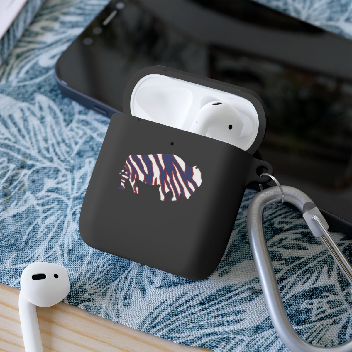 BUFFalove "Circle the Wagons" AirPods and AirPods Pro Case Cover