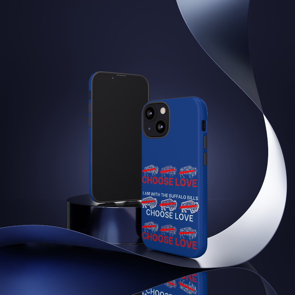 Choose Love Buffalo Bills Tough Phone Cases