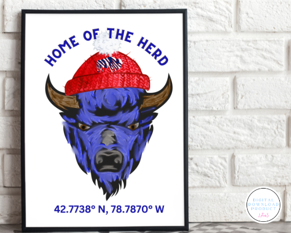 HOME OF THE HERD DIGITAL DOWNLOAD FILES THAT COME IN JPG AND PDF FORMATS OFFERING A VARIETY OF PRINTABLE SIZES