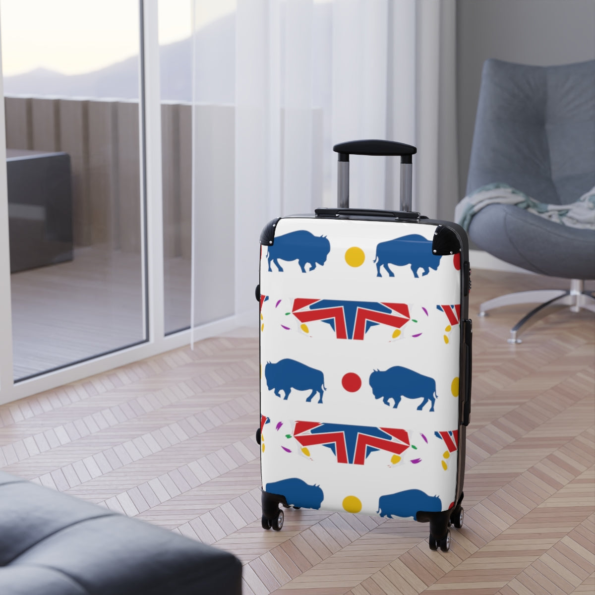 716 Mash Up Design Suitcases