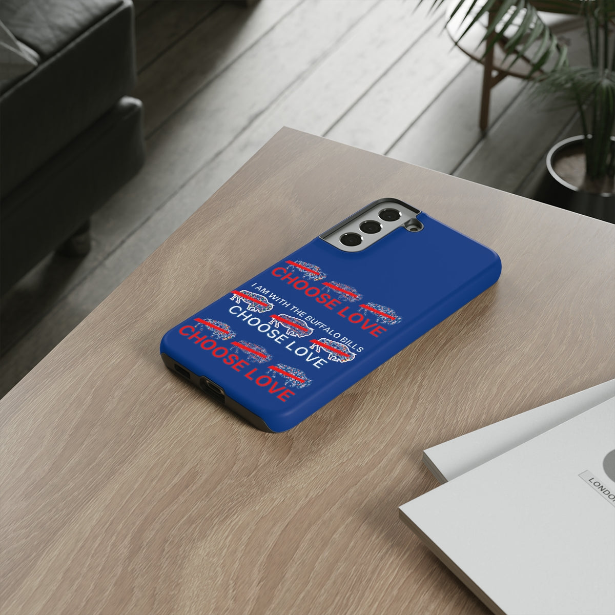 Choose Love Buffalo Bills Tough Phone Cases