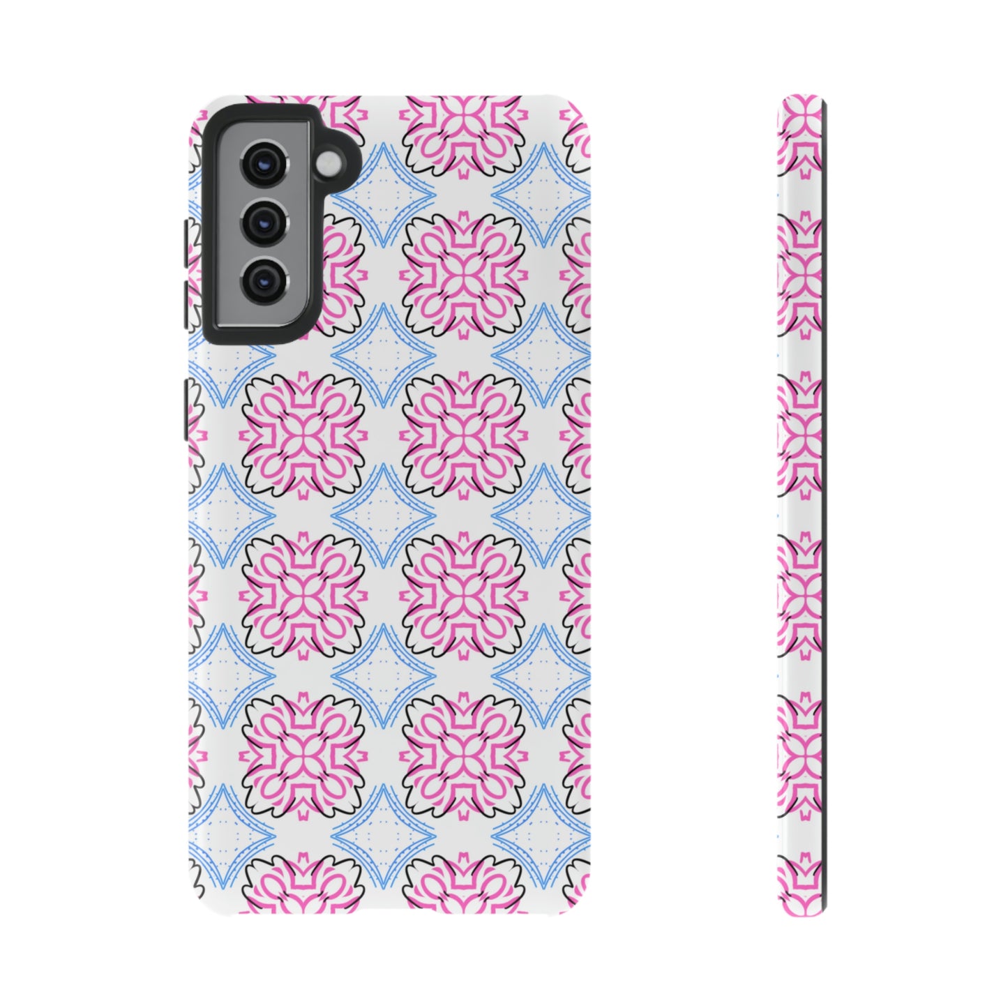 Lotus Living Mash Up Design Tough Phone Case