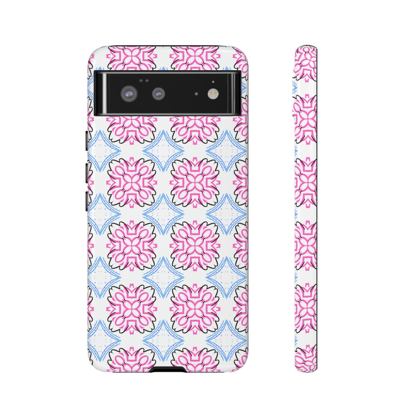 Lotus Living Mash Up Design Tough Phone Case