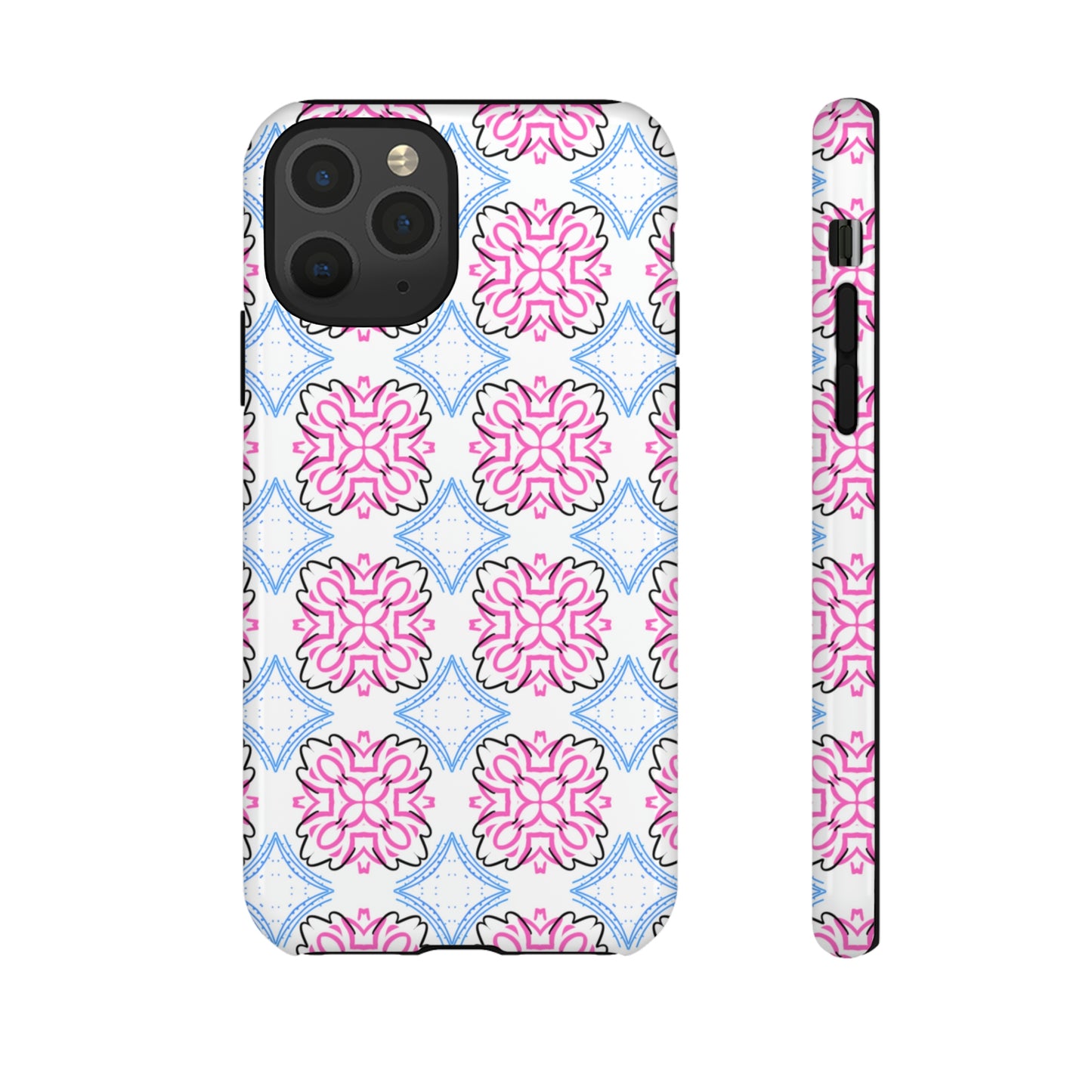 Lotus Living Mash Up Design Tough Phone Case