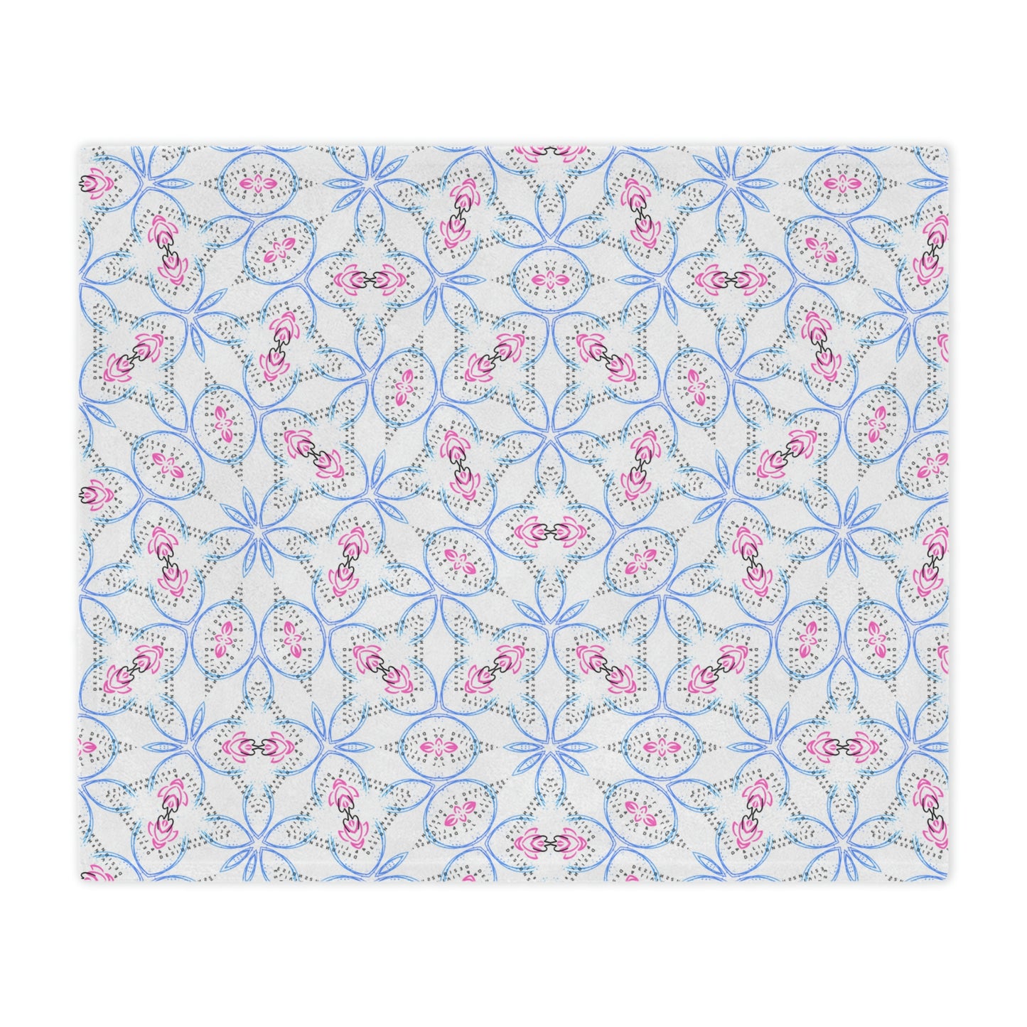 Blue & Pink Minky Blanket