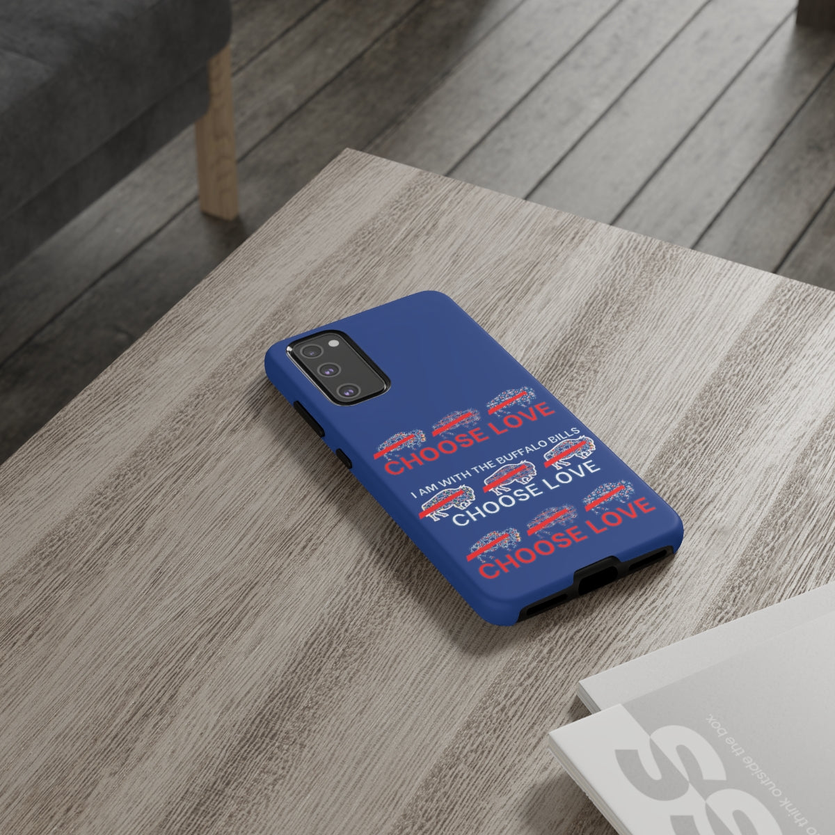 Choose Love Buffalo Bills Tough Phone Cases