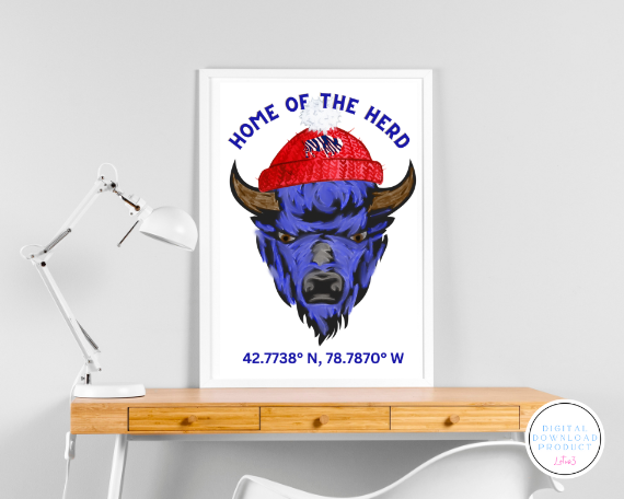 HOME OF THE HERD DIGITAL DOWNLOAD FILES THAT COME IN JPG AND PDF FORMATS OFFERING A VARIETY OF PRINTABLE SIZES