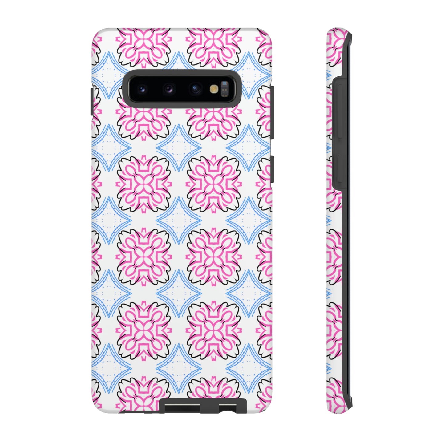 Lotus Living Mash Up Design Tough Phone Case