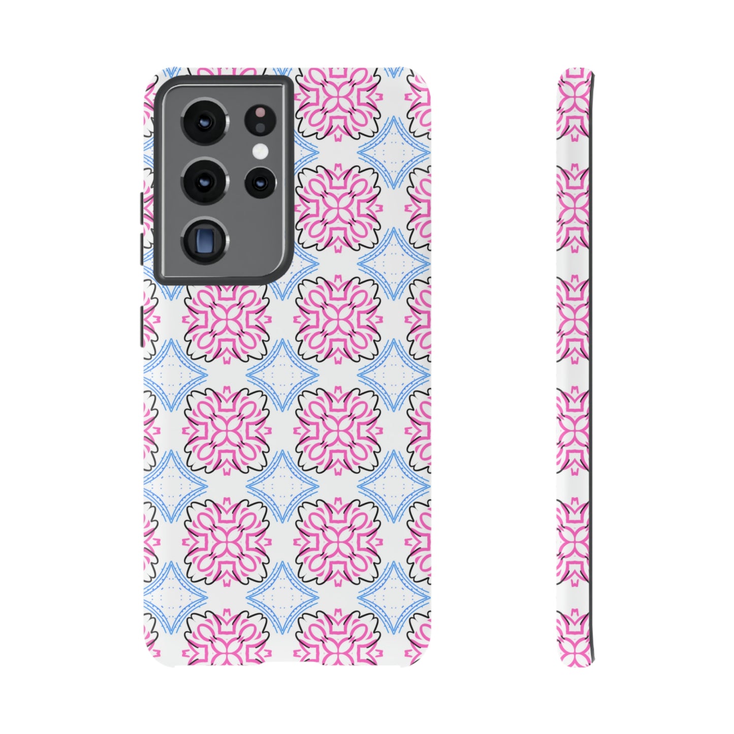 Lotus Living Mash Up Design Tough Phone Case