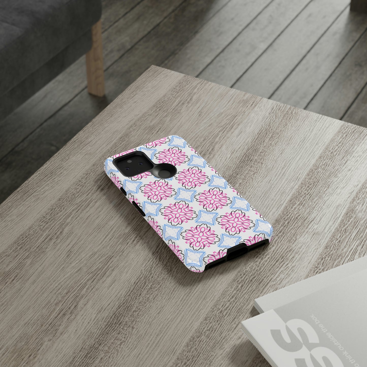 Lotus Living Mash Up Design Tough Phone Case