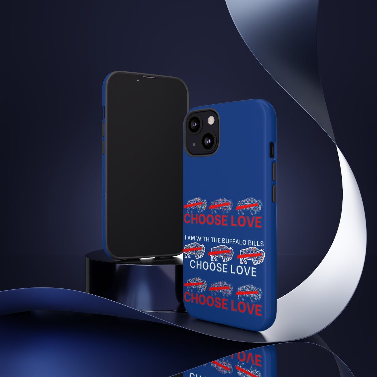 Choose Love Buffalo Bills Tough Phone Cases