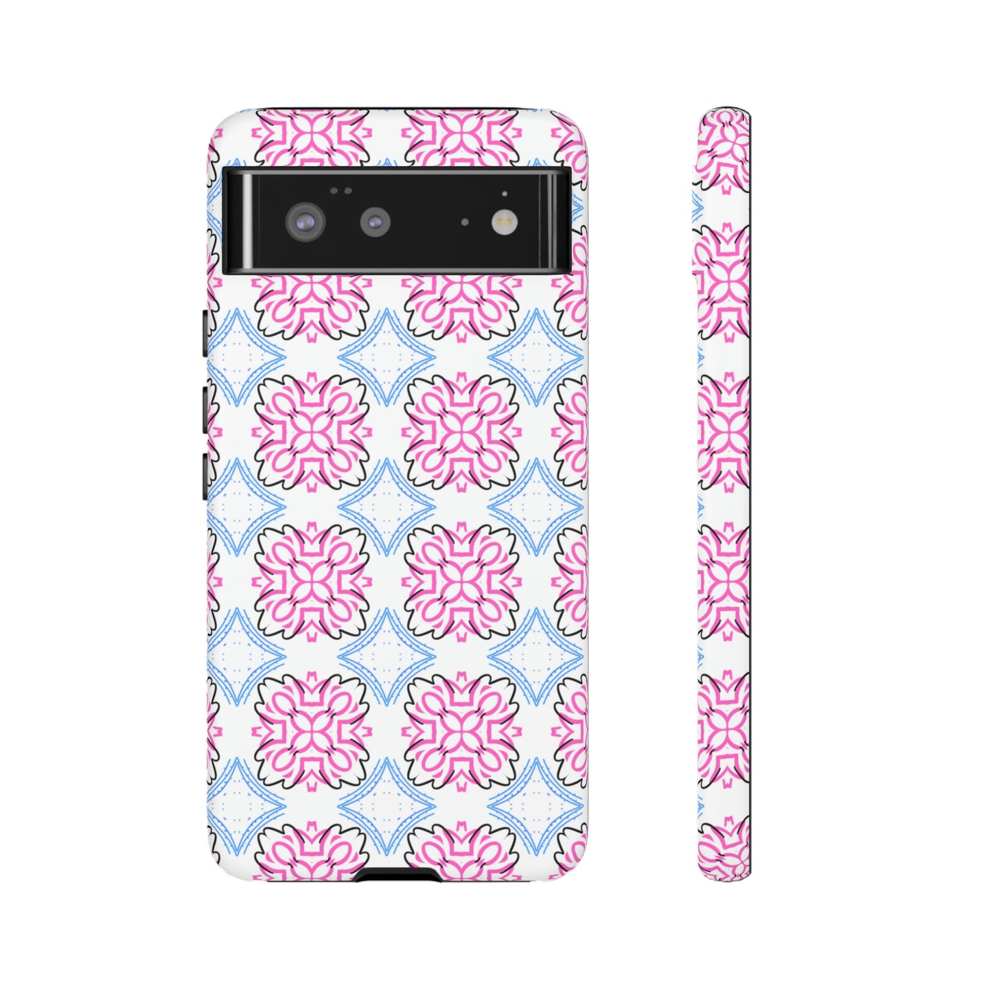 Lotus Living Mash Up Design Tough Phone Case