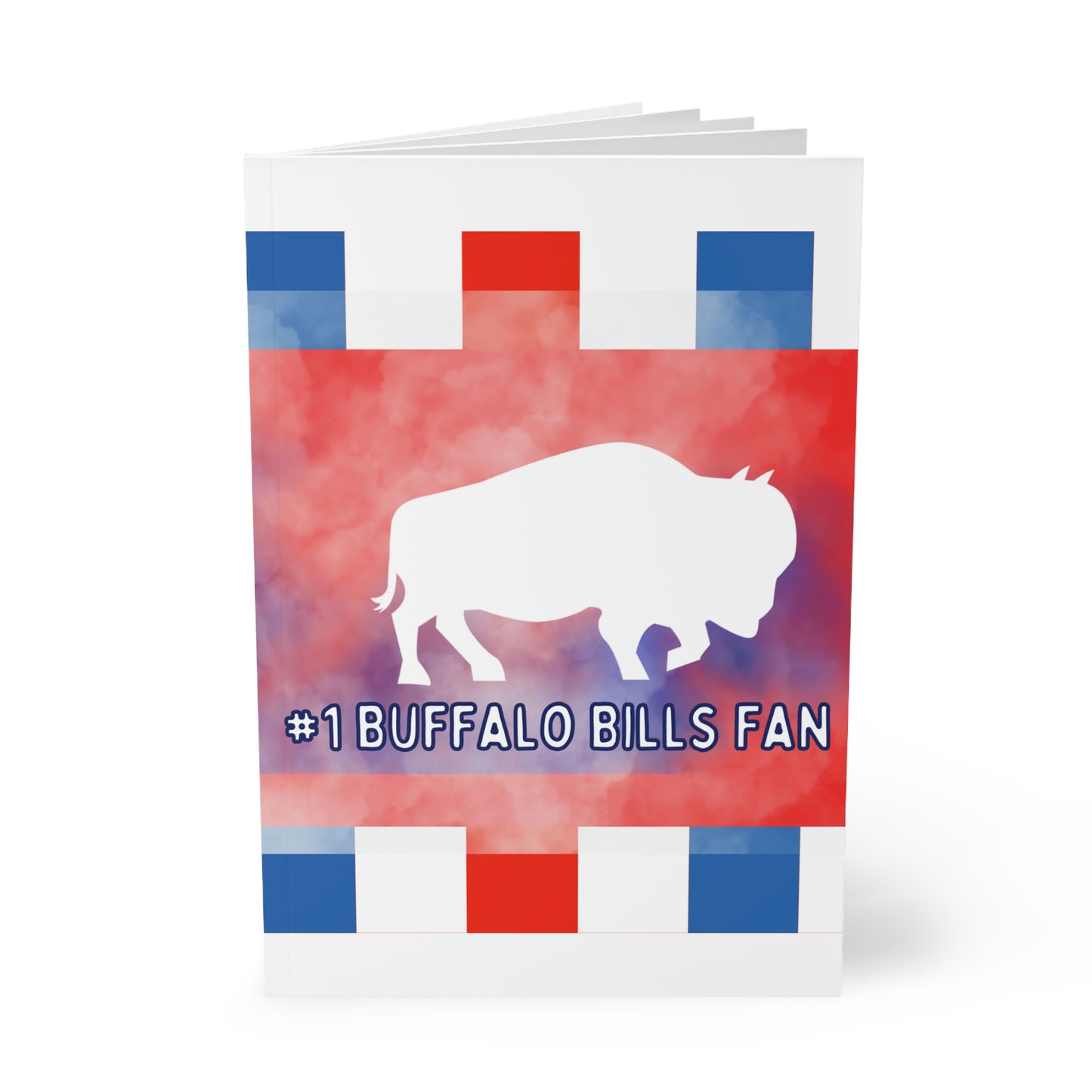 Buffalo Bills Softcover 6" x 9" Notebook