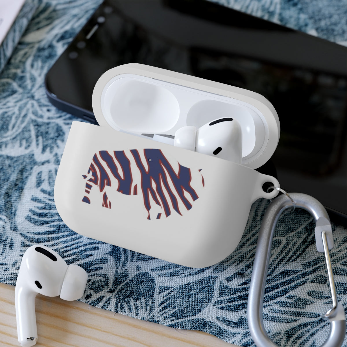 BUFFalove "Circle the Wagons" AirPods and AirPods Pro Case Cover