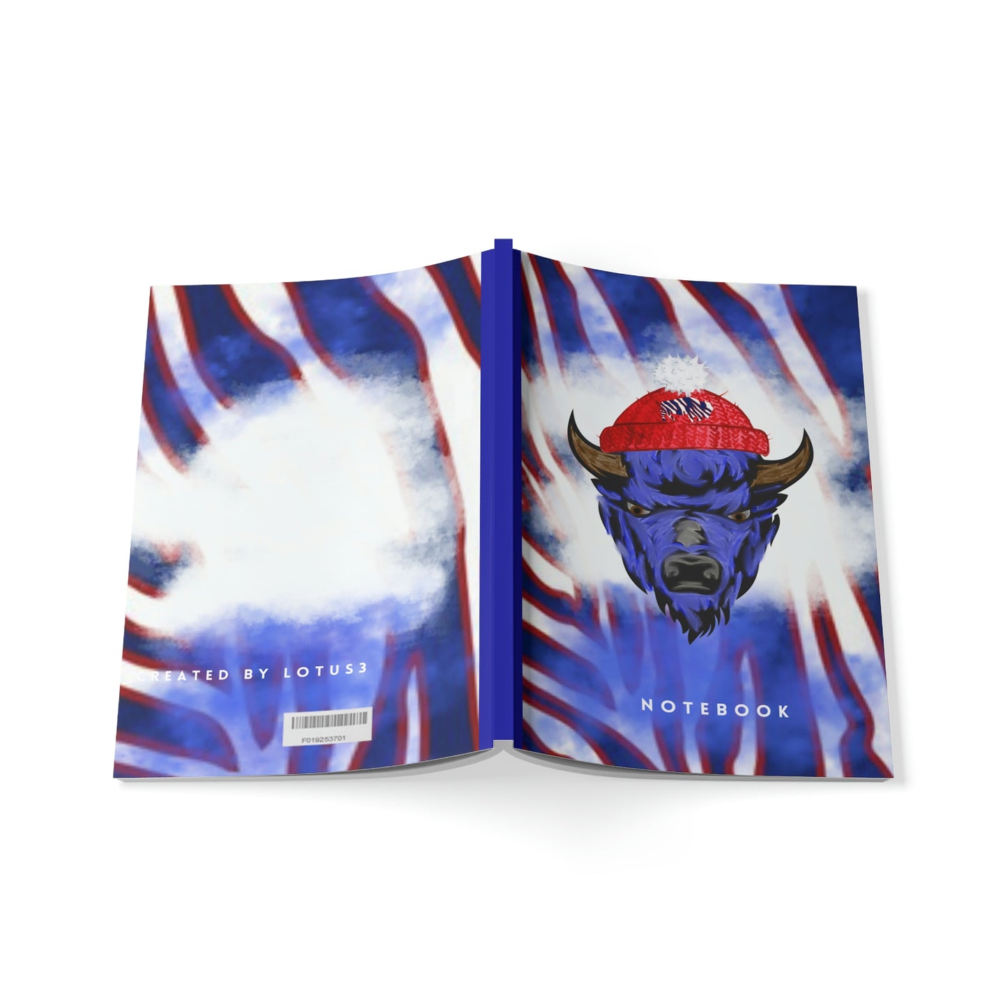 "Home of the Herd" Buffalo Bills Softcover 6" x 9" Notebook