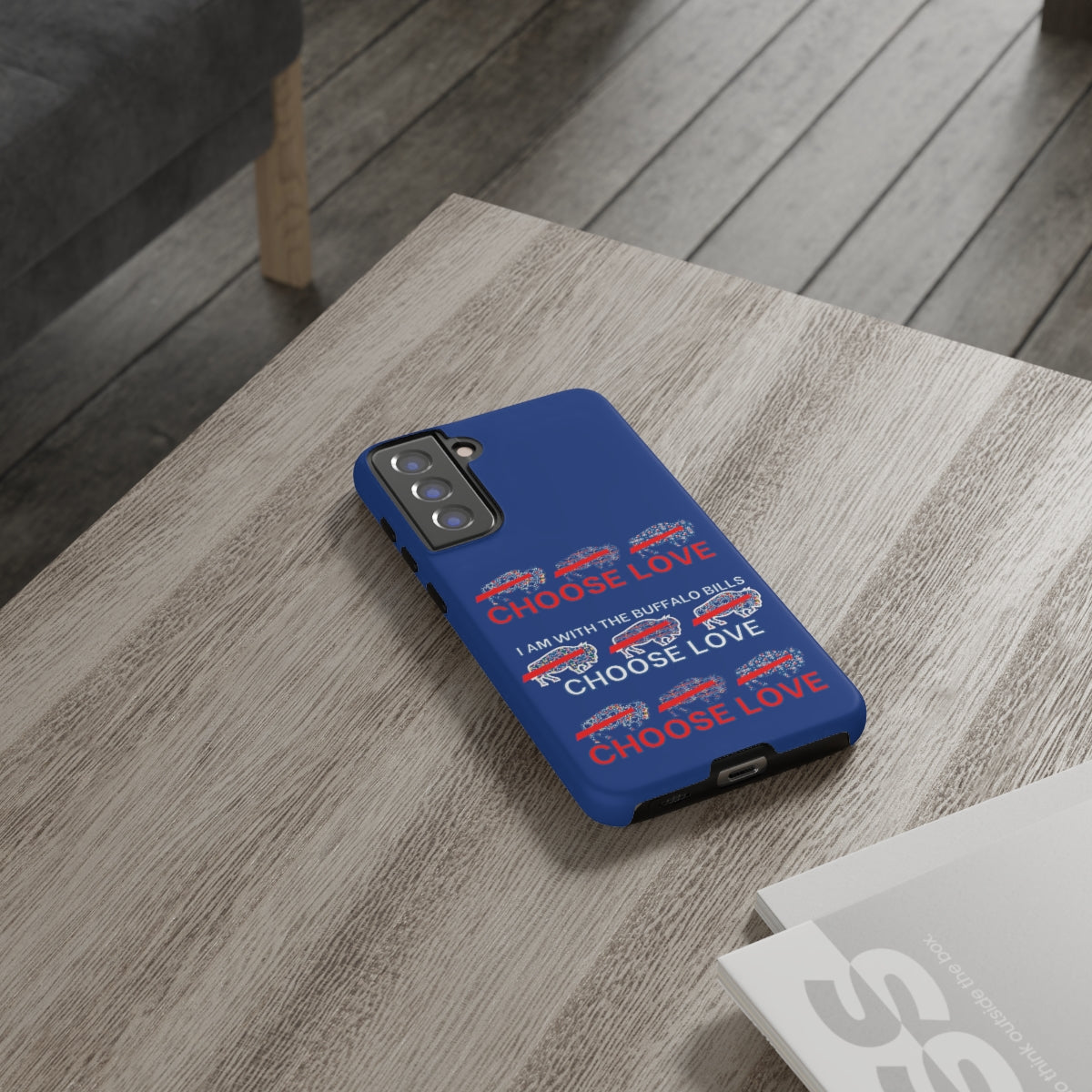 Choose Love Buffalo Bills Tough Phone Cases