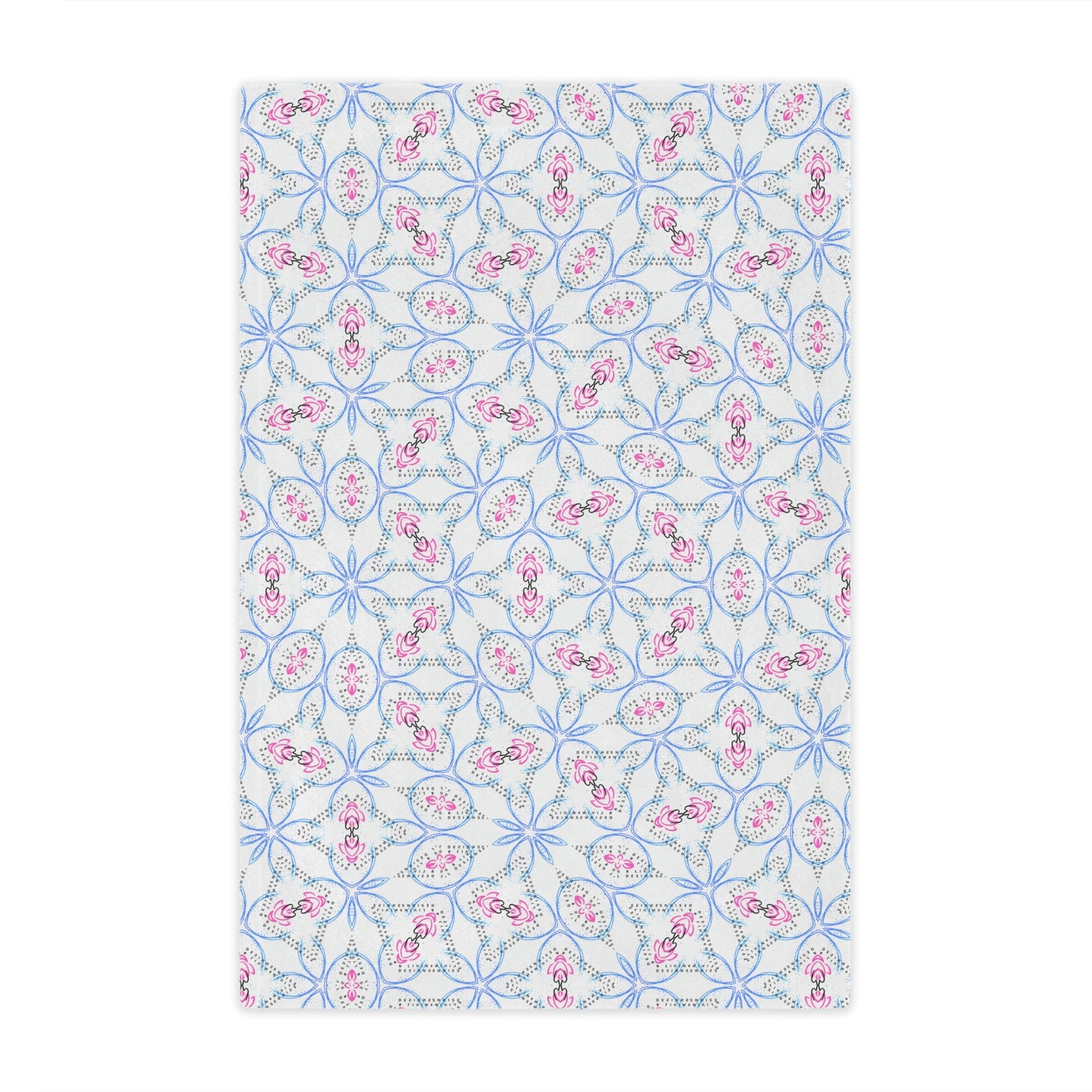 Blue & Pink Minky Blanket