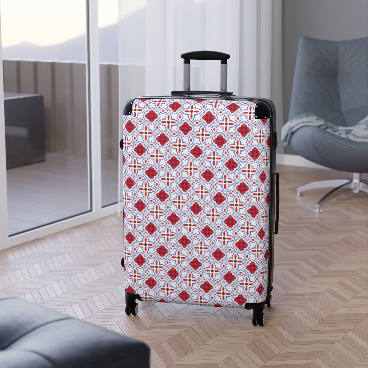 Home of the Herd Mash Up Design Suitcases