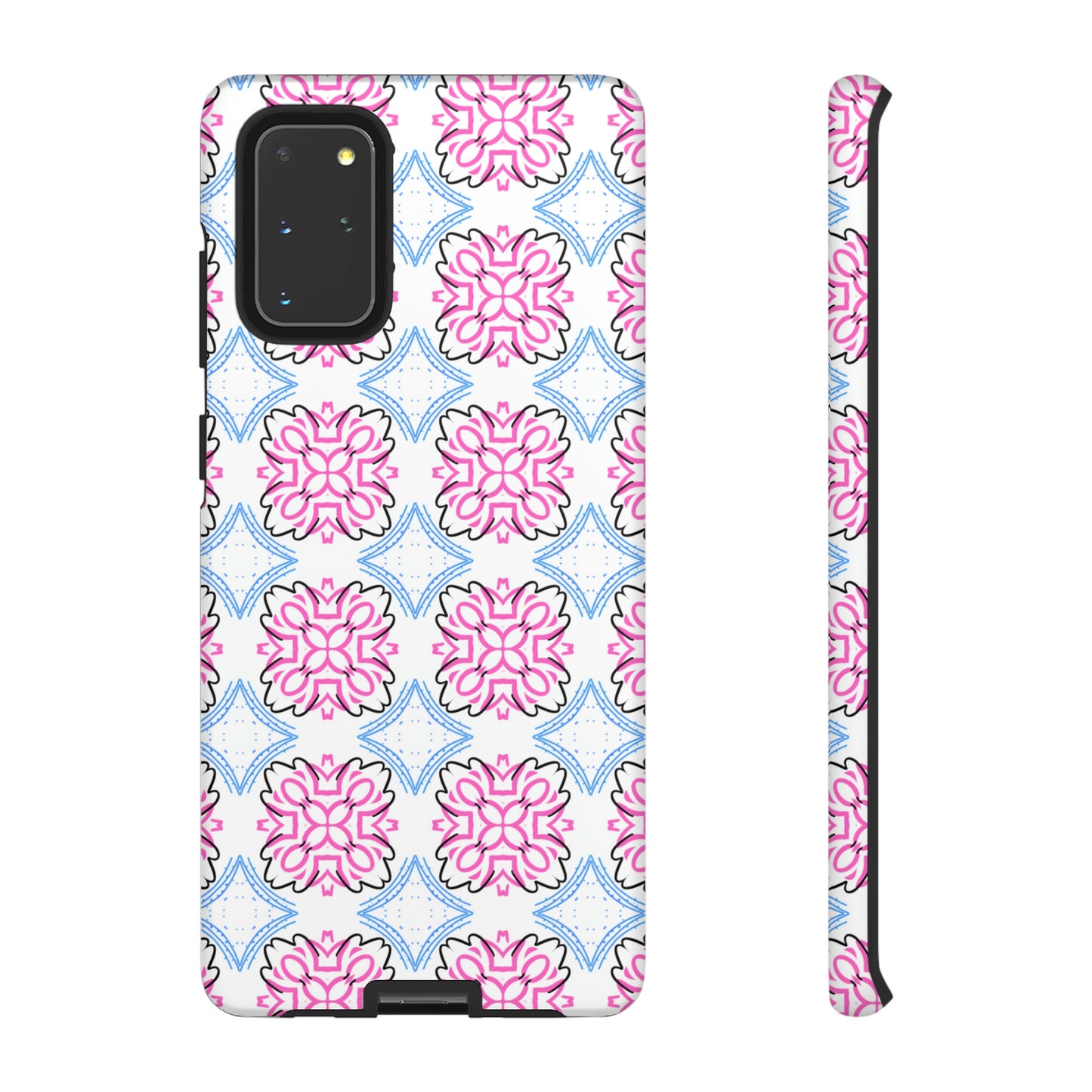 Lotus Living Mash Up Design Tough Phone Case