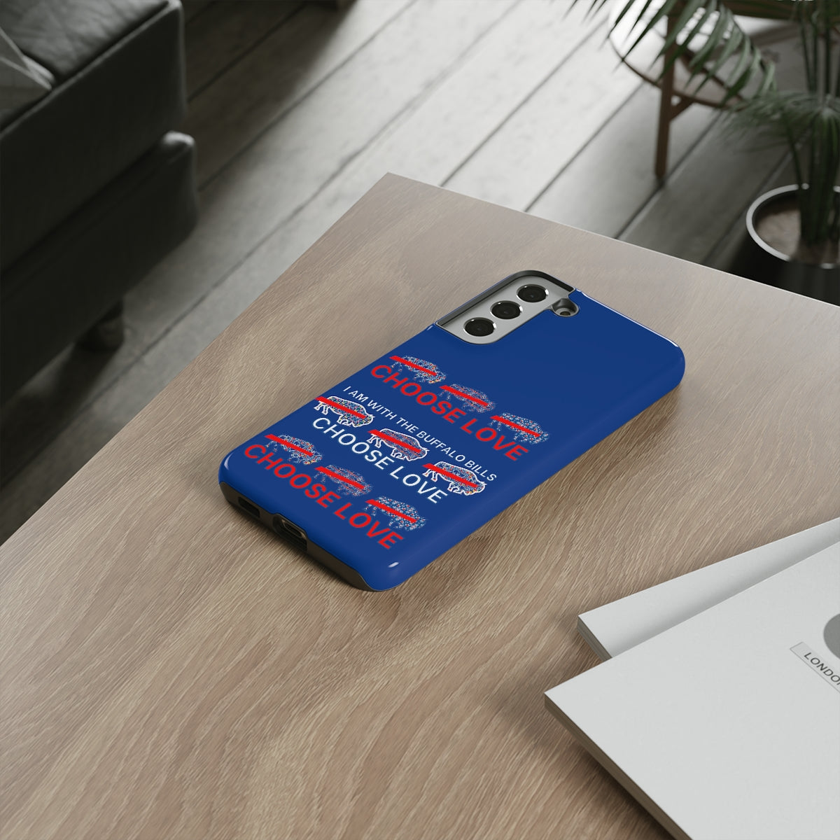 Choose Love Buffalo Bills Tough Phone Cases