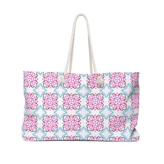 Living Lotus Mash Up Weekender Bag