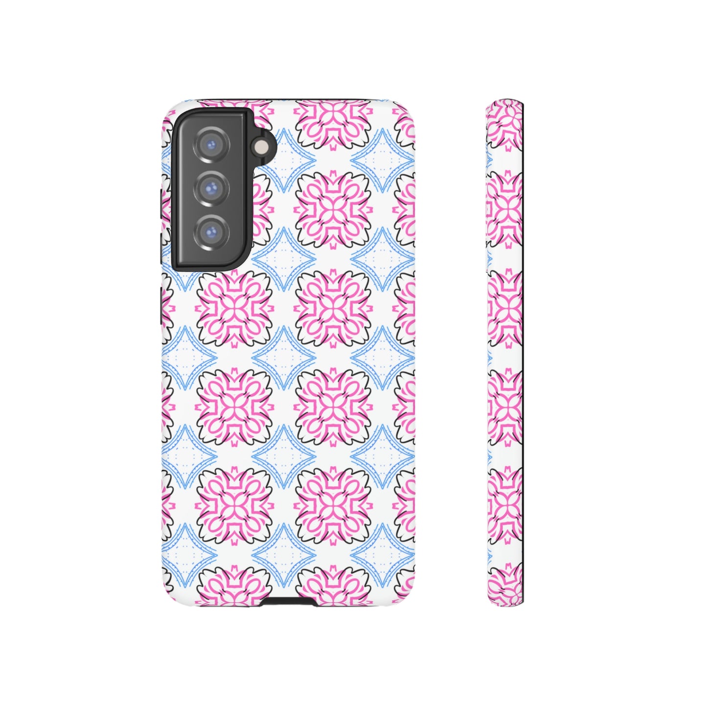 Lotus Living Mash Up Design Tough Phone Case