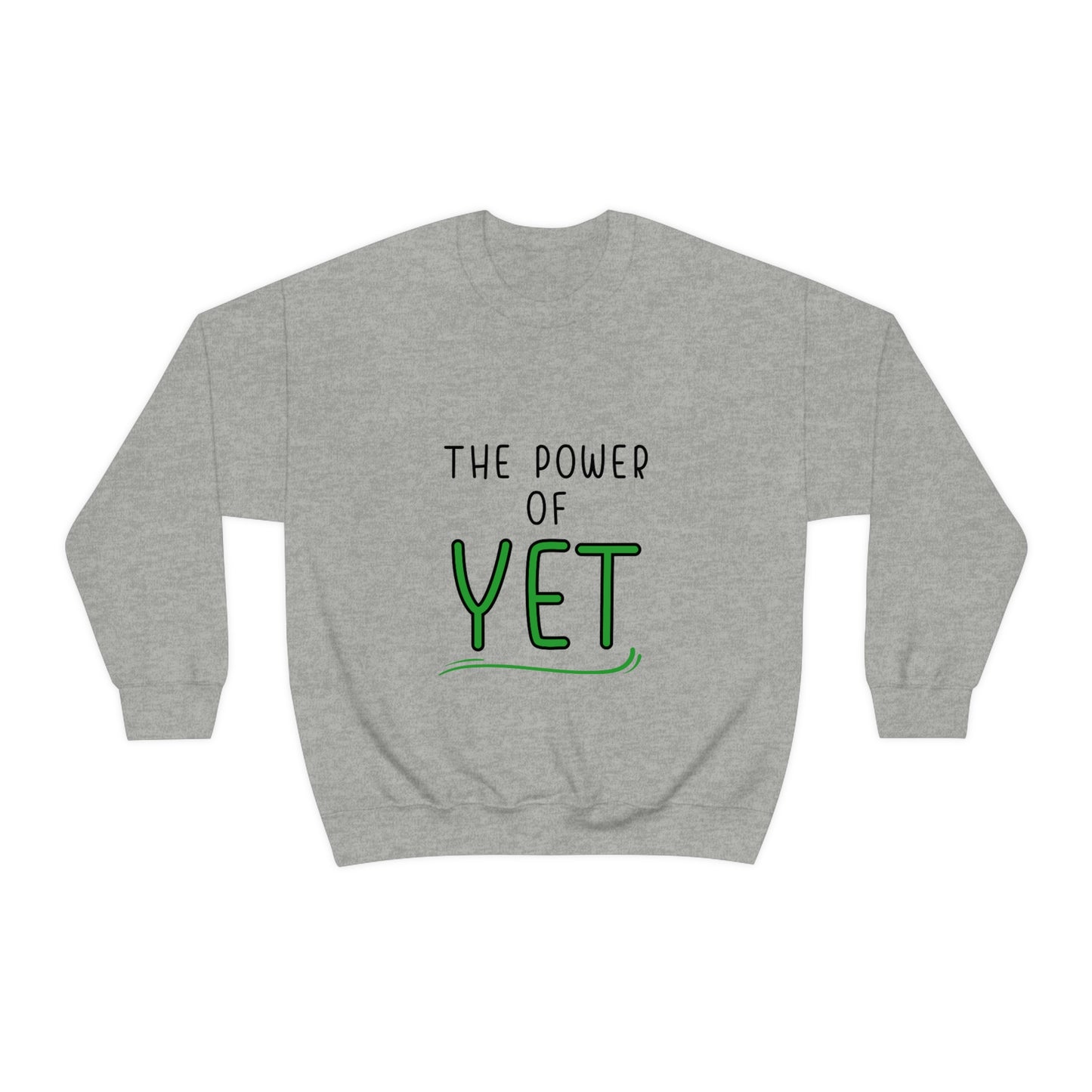 The Power of YET Unisex Heavy Blend™ Crewneck Sweatshirt v3