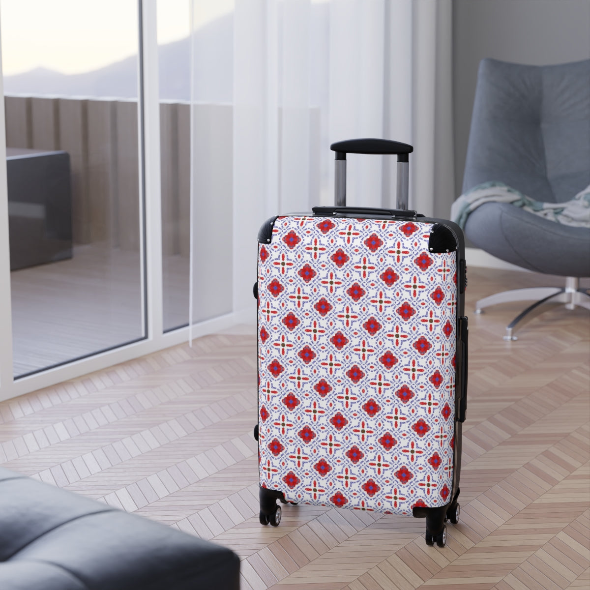 Home of the Herd Mash Up Design Suitcases