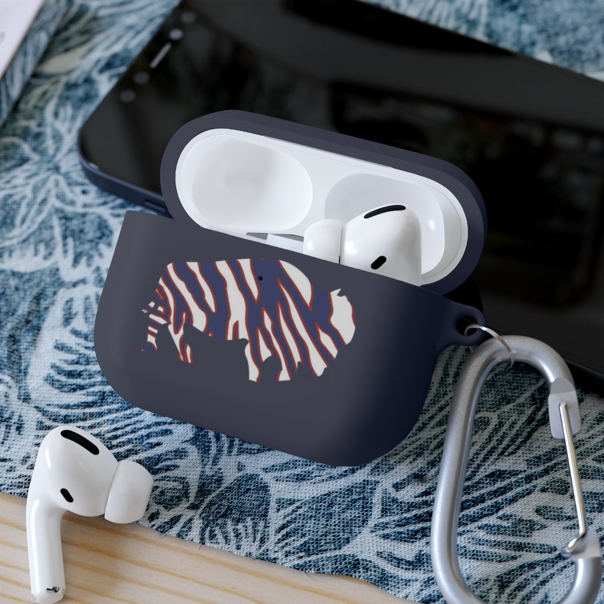 BUFFalove "Circle the Wagons" AirPods and AirPods Pro Case Cover