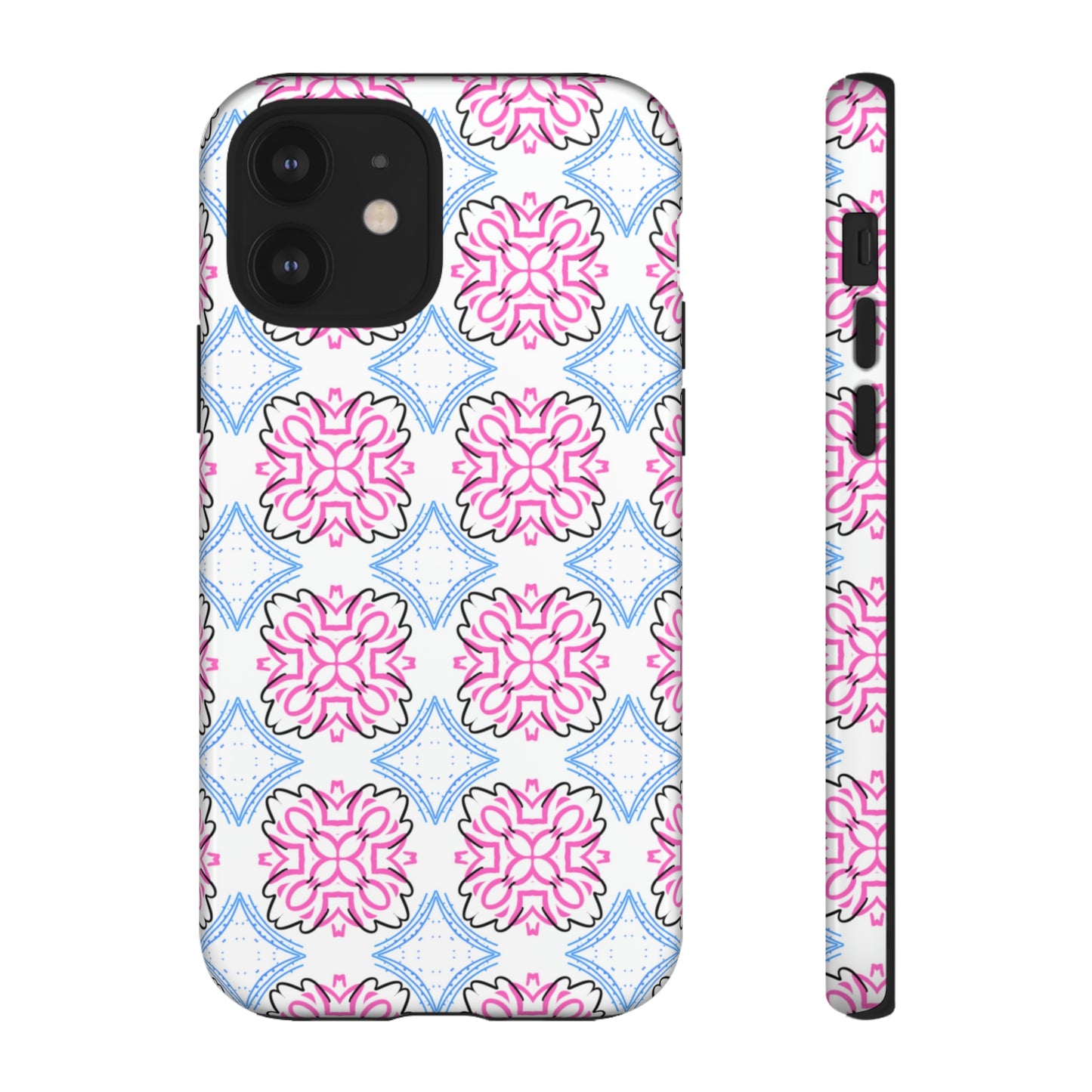 Lotus Living Mash Up Design Tough Phone Case