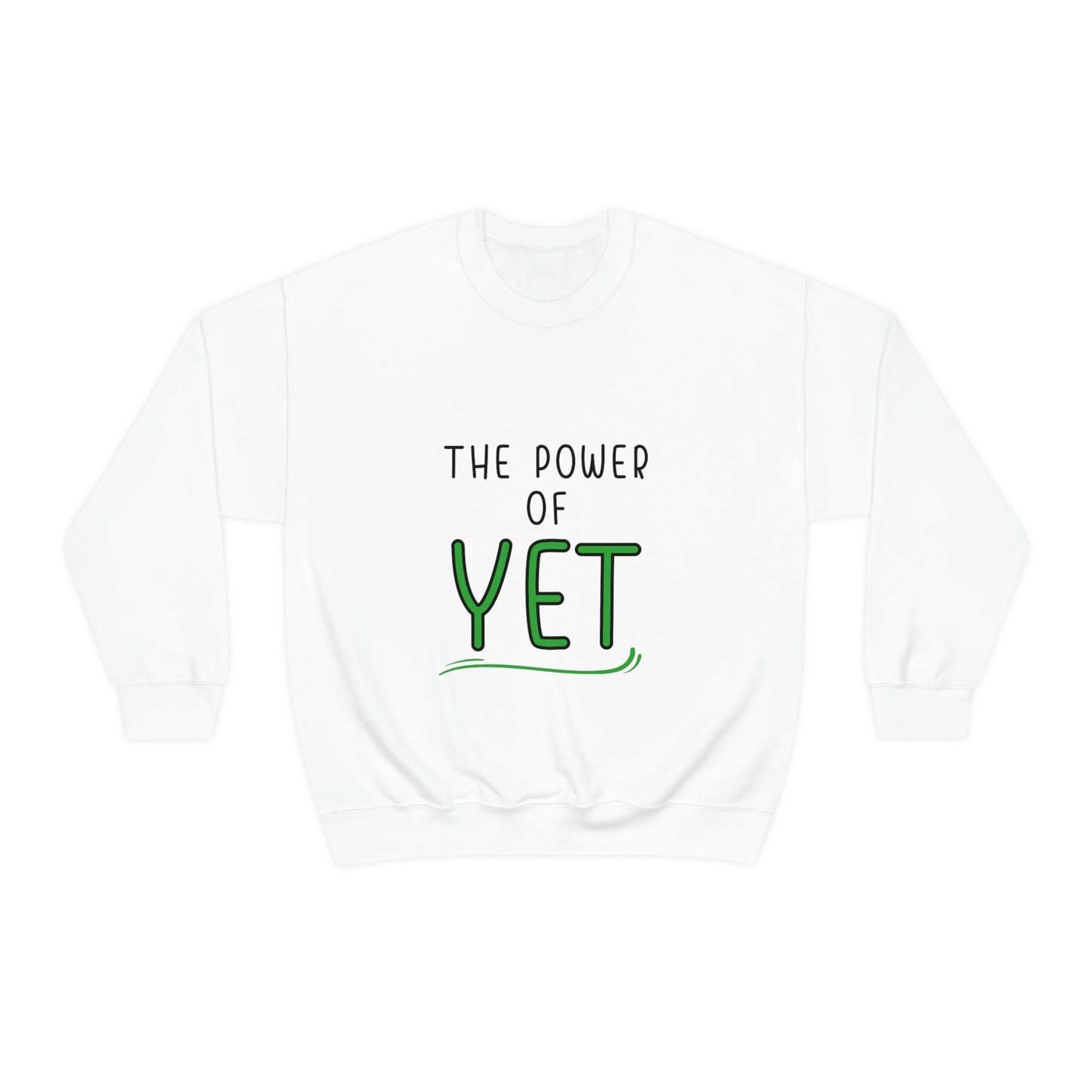 The Power of YET Unisex Heavy Blend™ Crewneck Sweatshirt v3