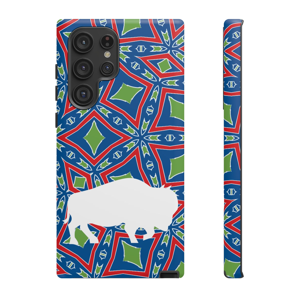 Have You Herd? Buffalo Logo Mash Up Design Tough Phone Cases