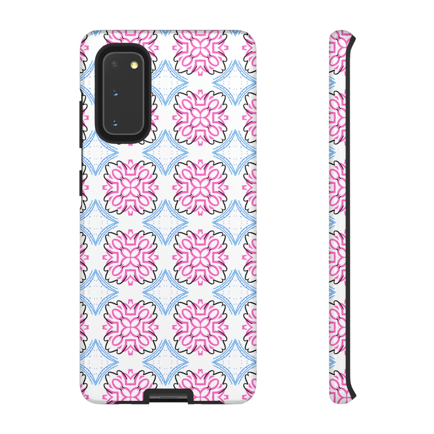 Lotus Living Mash Up Design Tough Phone Case