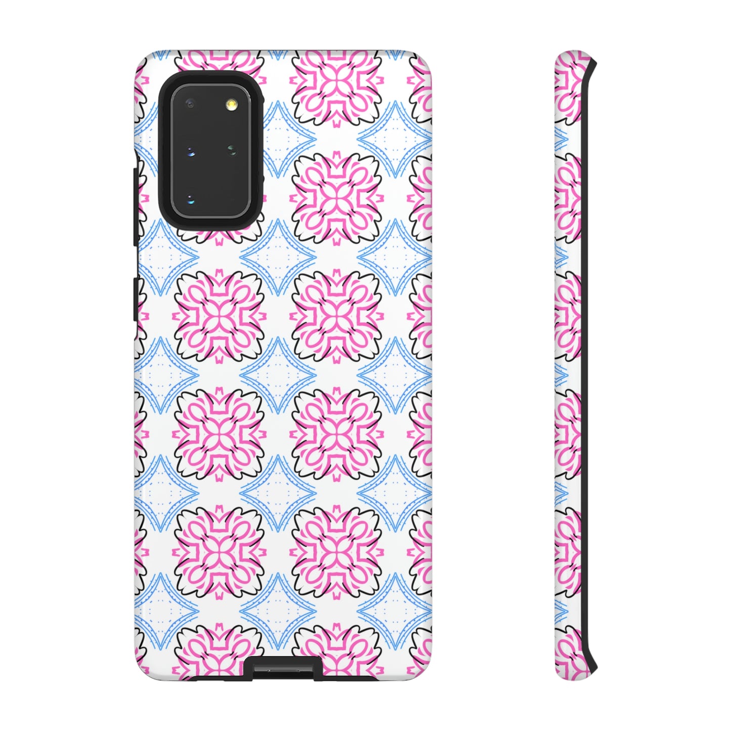 Lotus Living Mash Up Design Tough Phone Case