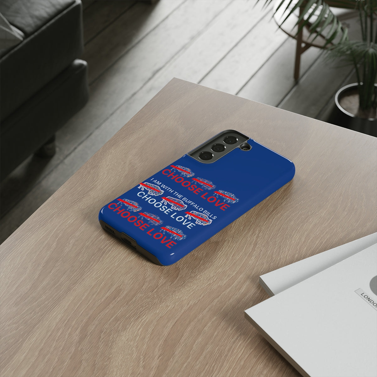 Choose Love Buffalo Bills Tough Phone Cases