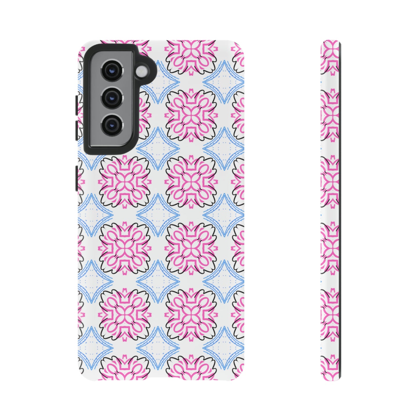 Lotus Living Mash Up Design Tough Phone Case