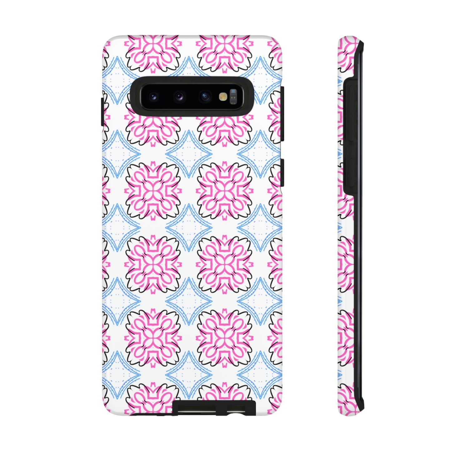 Lotus Living Mash Up Design Tough Phone Case