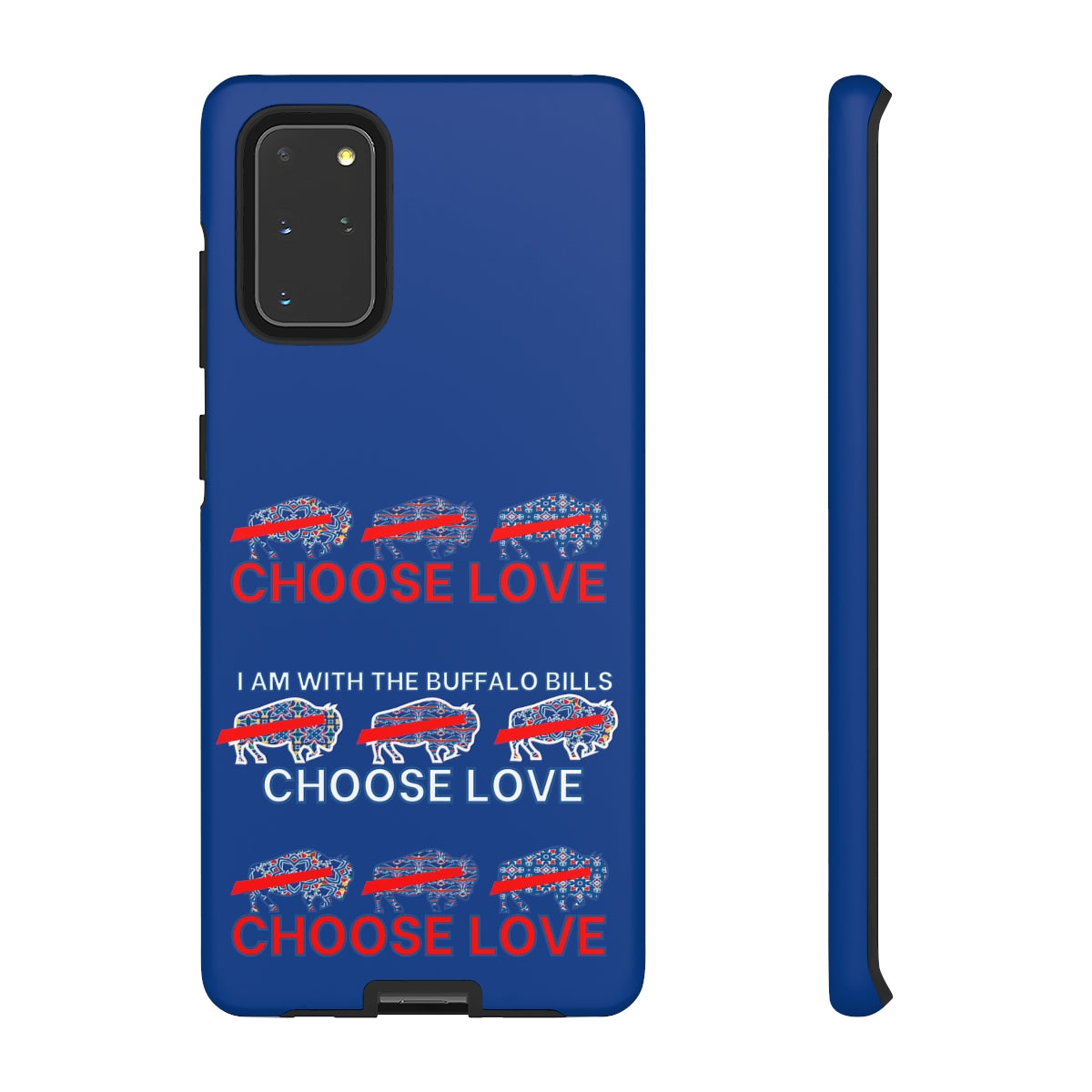 Choose Love Buffalo Bills Tough Phone Cases