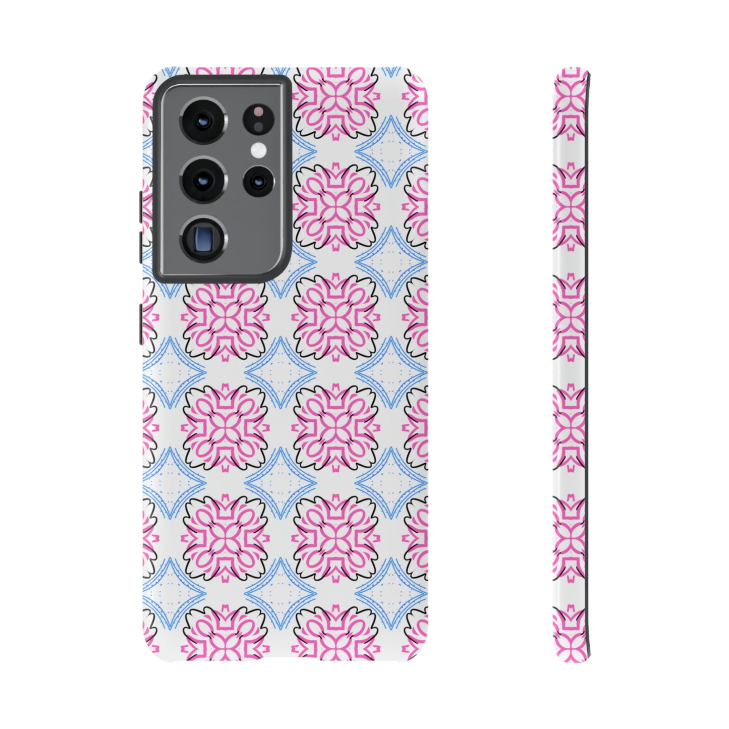 Lotus Living Mash Up Design Tough Phone Case