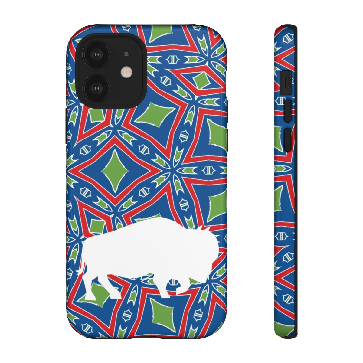 Have You Herd? Buffalo Logo Mash Up Design Tough Phone Cases