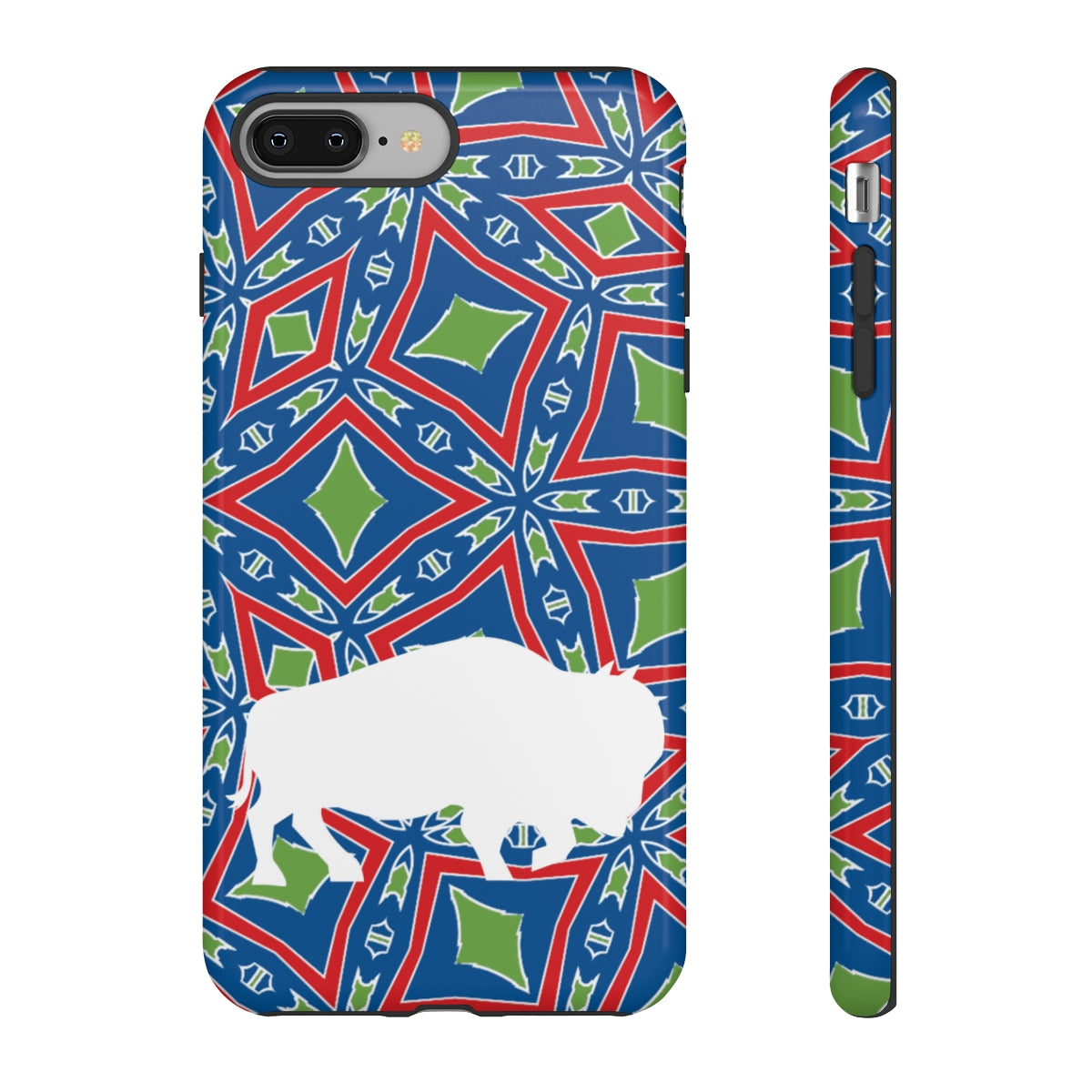 Have You Herd? Buffalo Logo Mash Up Design Tough Phone Cases