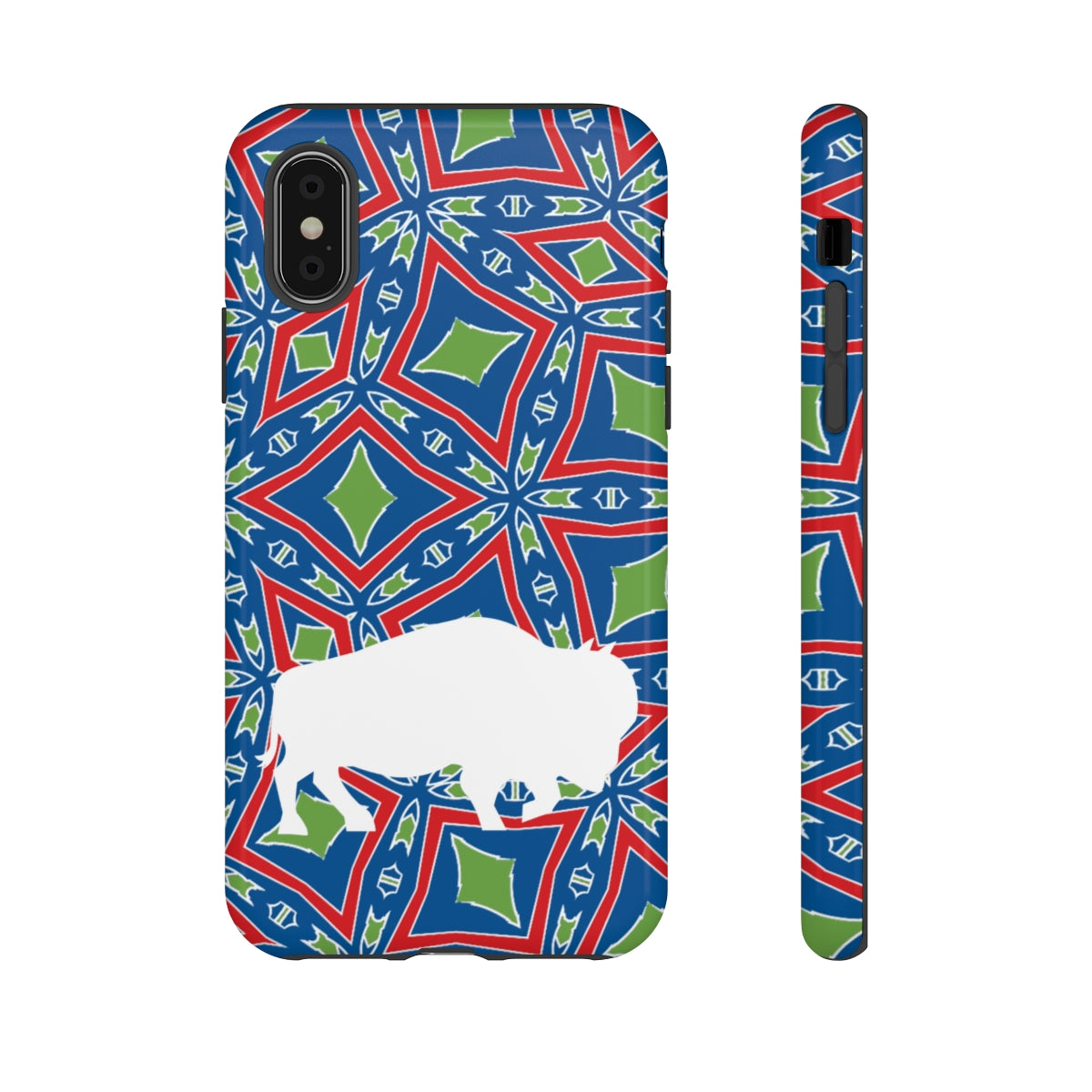 Have You Herd? Buffalo Logo Mash Up Design Tough Phone Cases