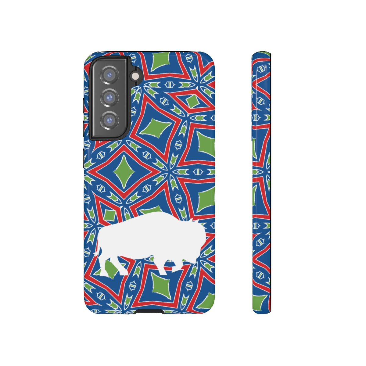 Have You Herd? Buffalo Logo Mash Up Design Tough Phone Cases