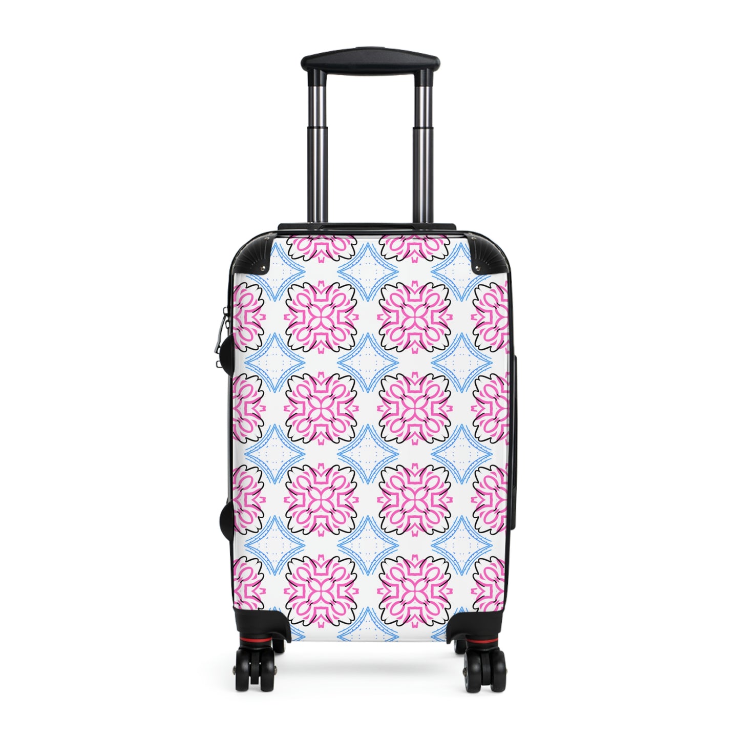 Lotus Living Pink & Blue Mash Up Suitcases