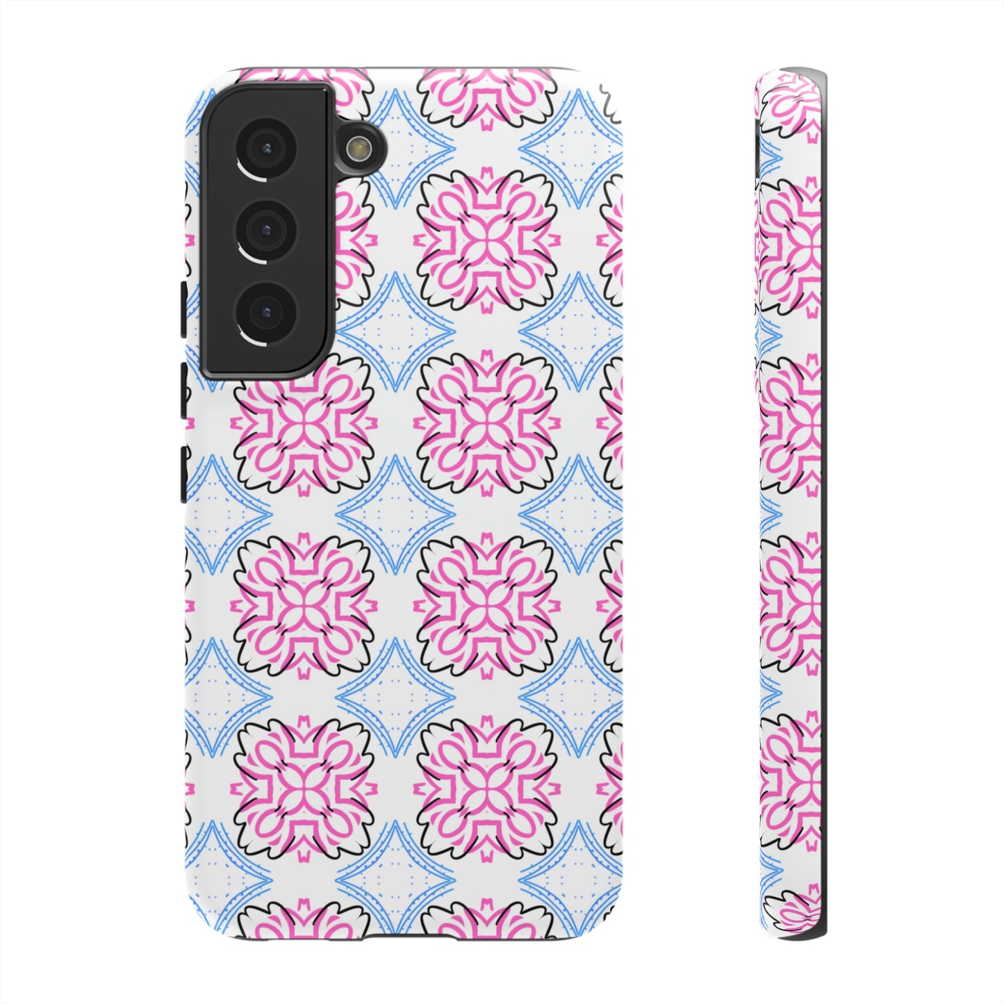 Lotus Living Mash Up Design Tough Phone Case