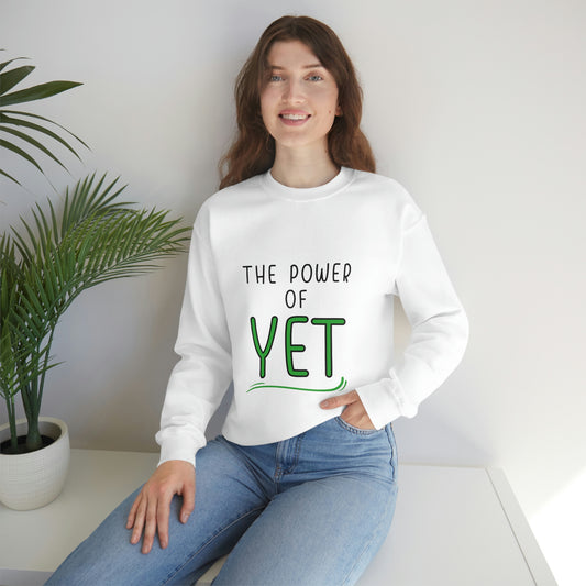 The Power of YET Unisex Heavy Blend™ Crewneck Sweatshirt v3