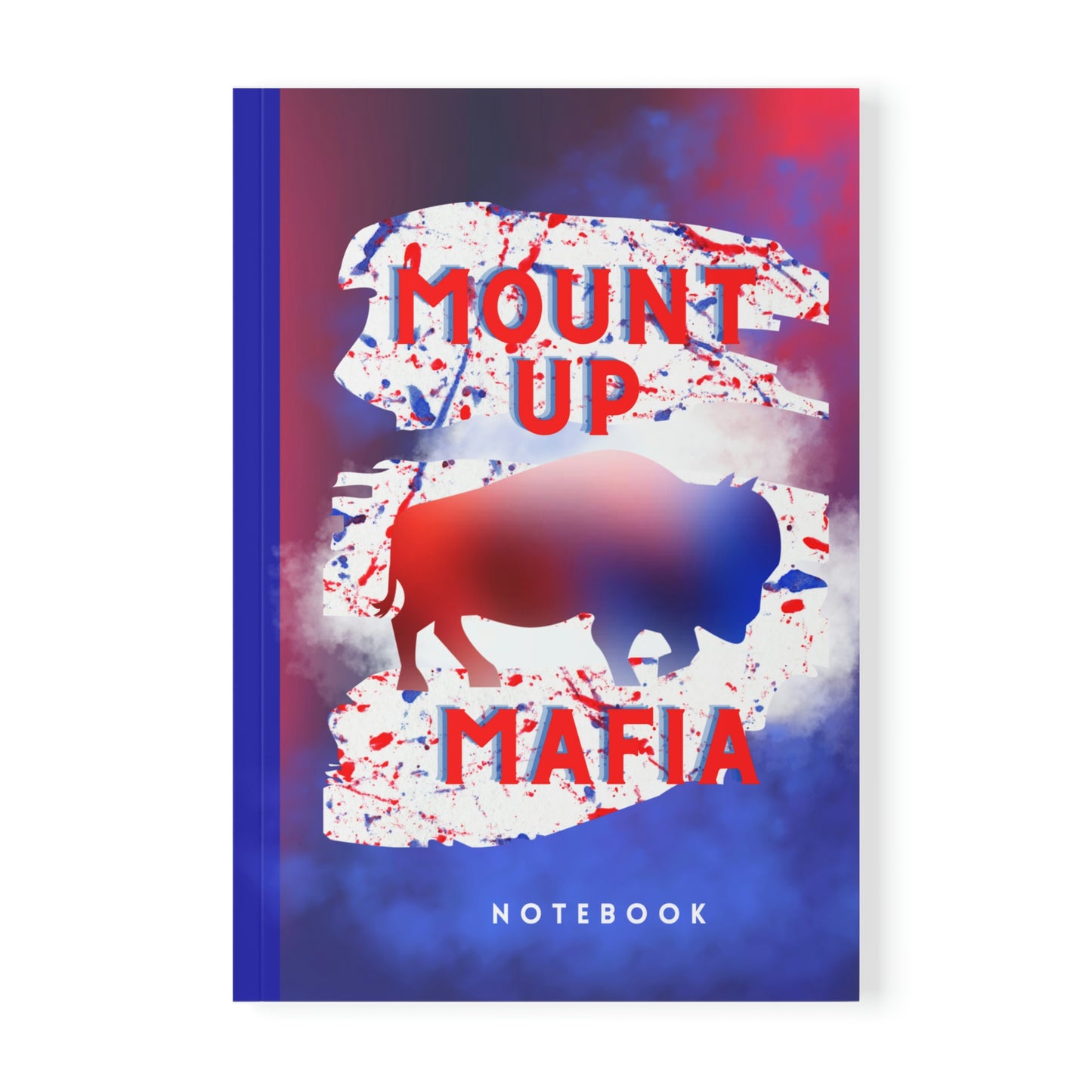 "Mount Up Mafia" Buffalo Bills Softcover 6" x 9" Notebook