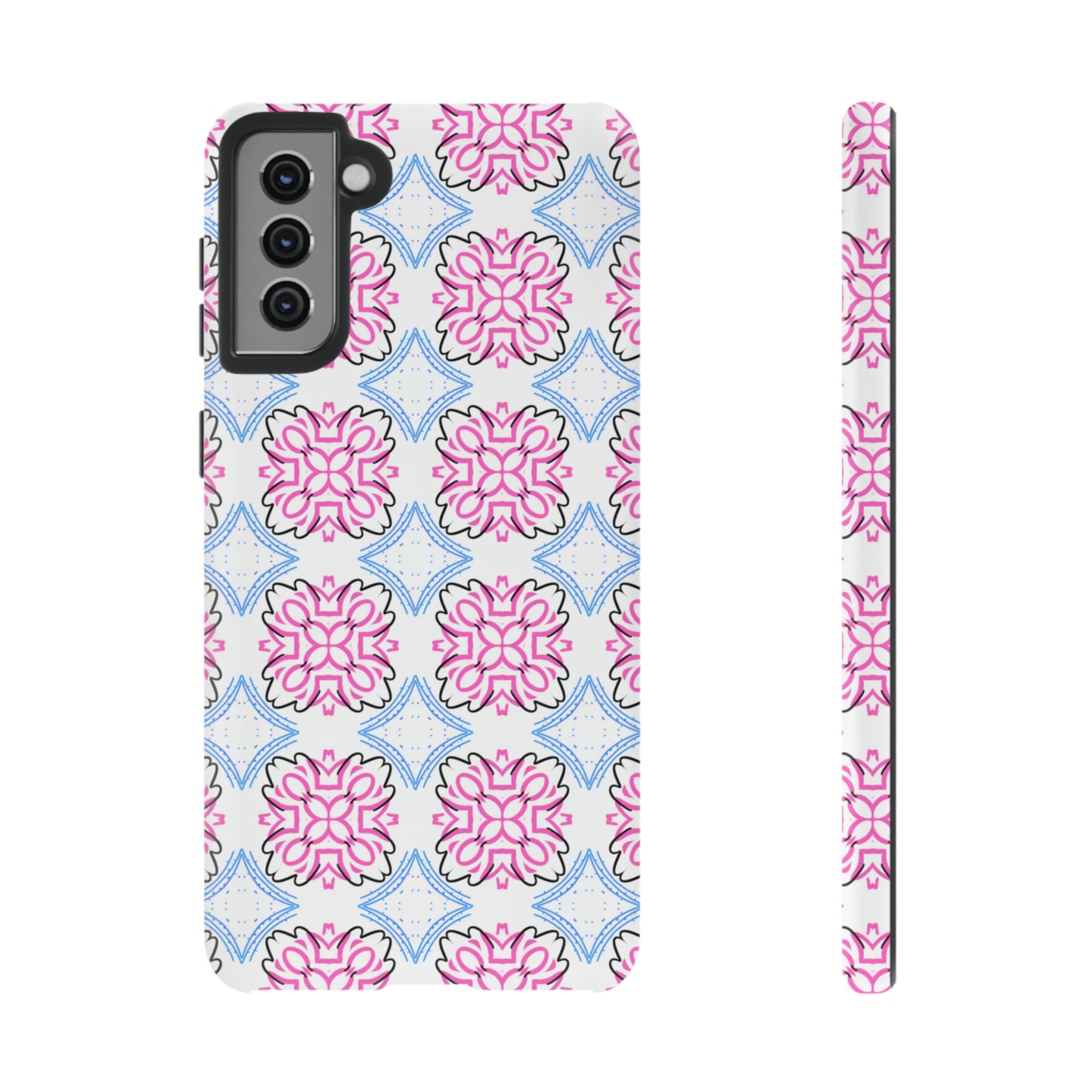 Lotus Living Mash Up Design Tough Phone Case