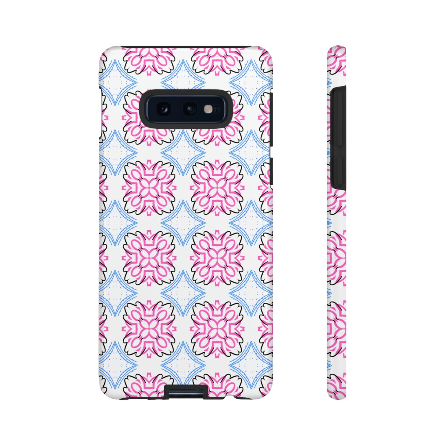 Lotus Living Mash Up Design Tough Phone Case